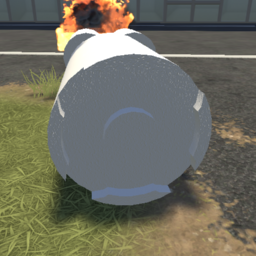 x or Click flamethower pickupble