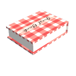 Red Checkered Guest Book