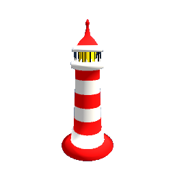 LightHouse Small Beach Decor