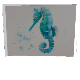 Seahorse Painting L