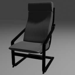 Poang Chair(Black)