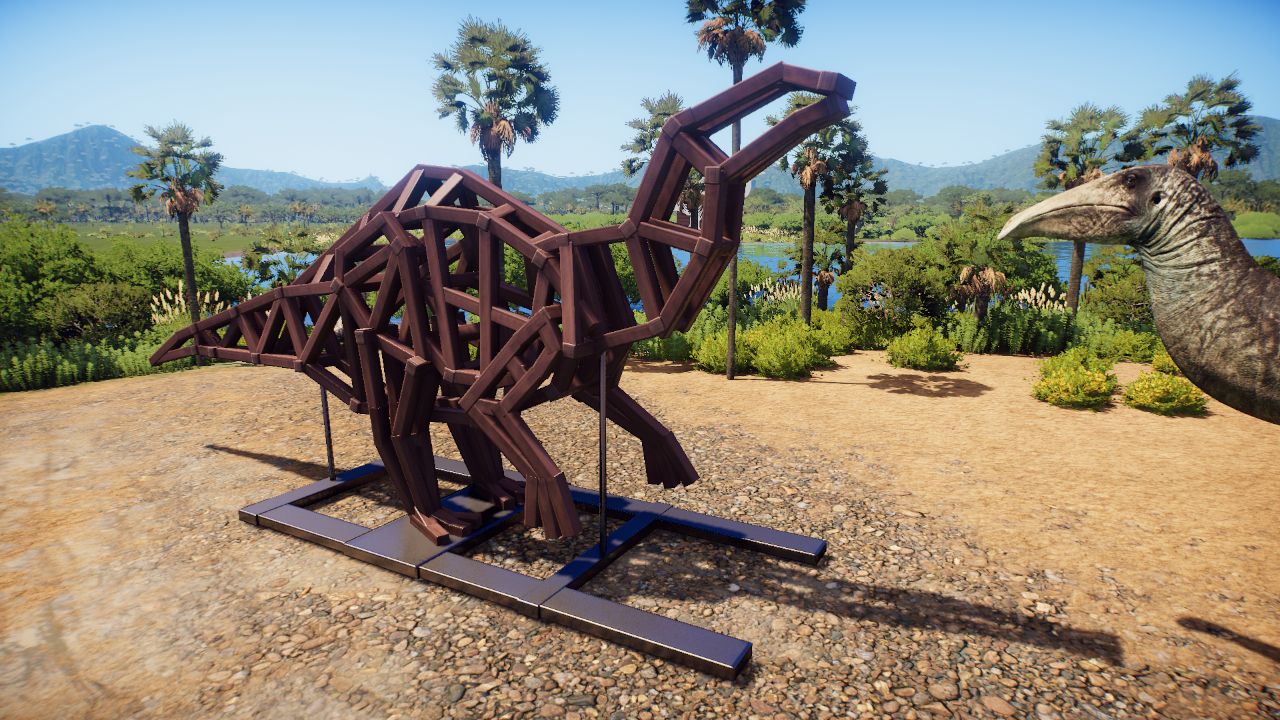 Wooden Deinocheirus