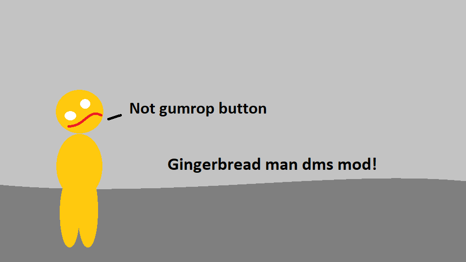 gingerbread guy or something