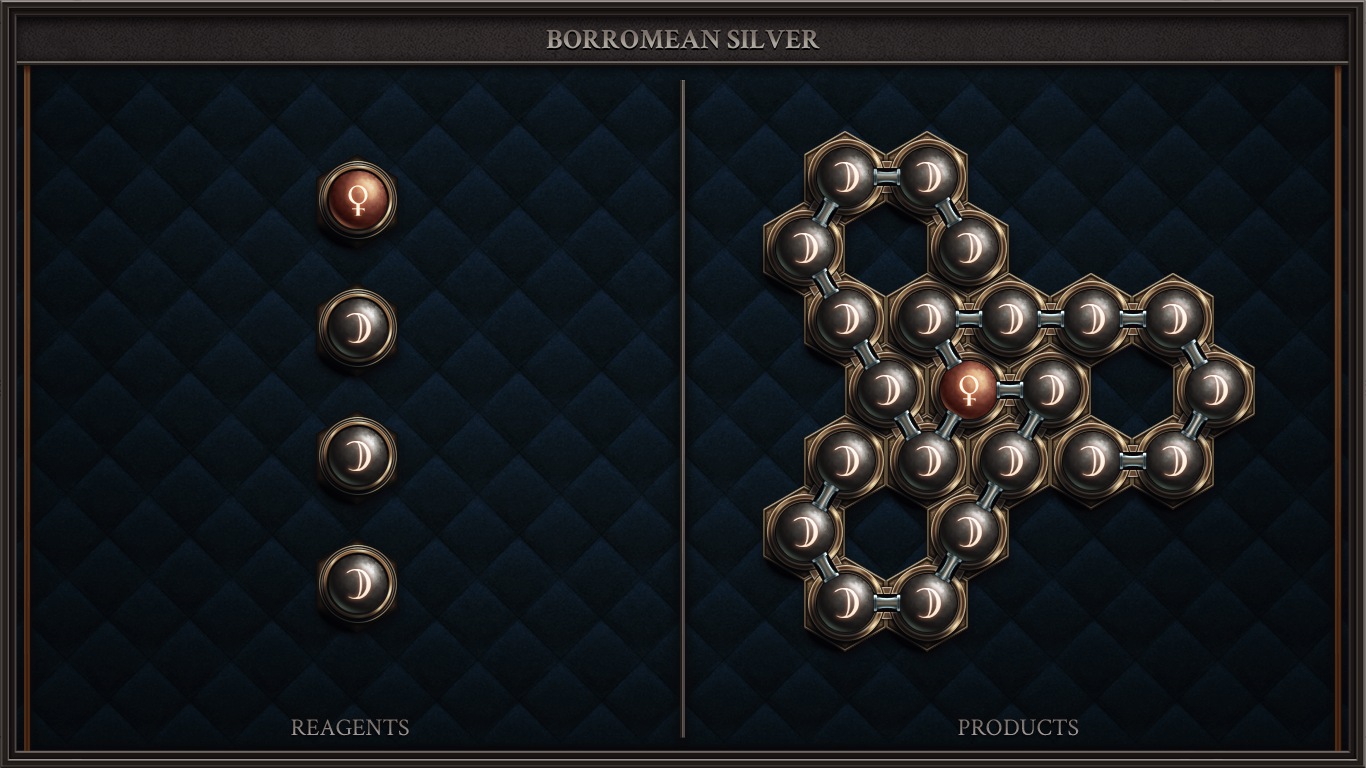BORROMEAN SILVER