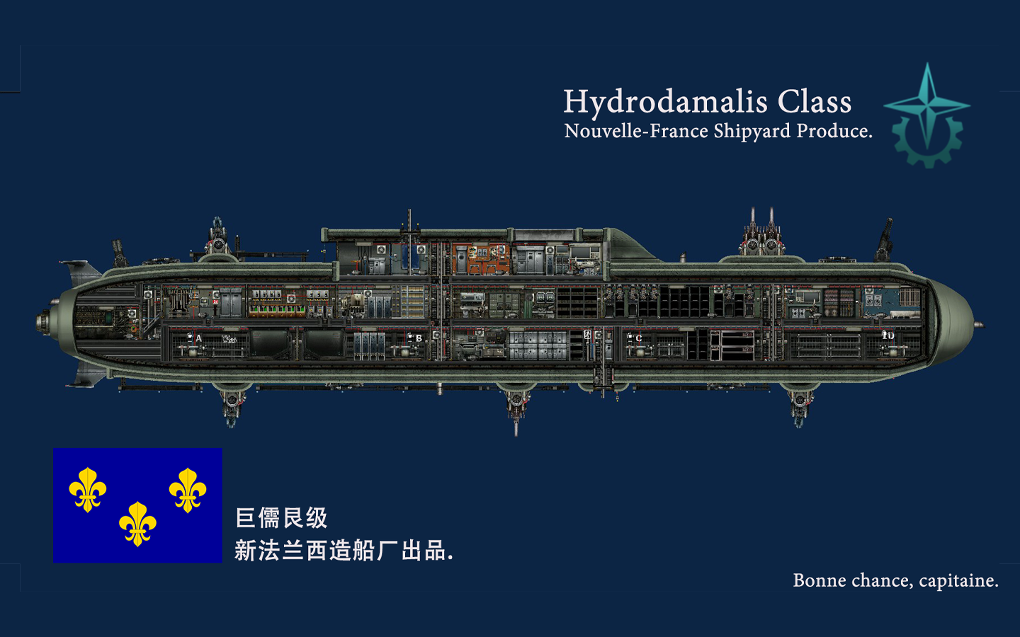巨儒艮级 – Barotrauma Mod