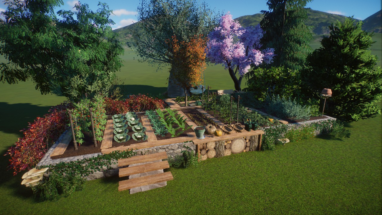 Raised bed - veggie garden - large