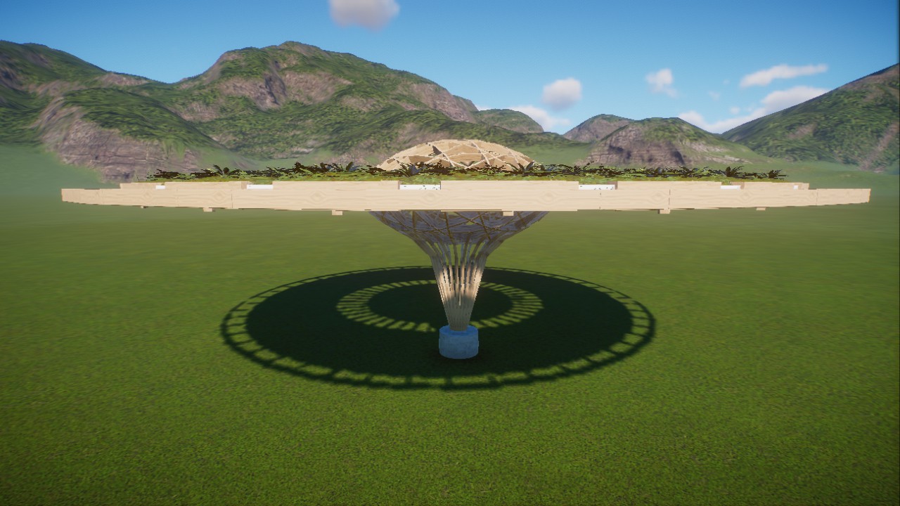 Canopy - round roof - UFO shelter