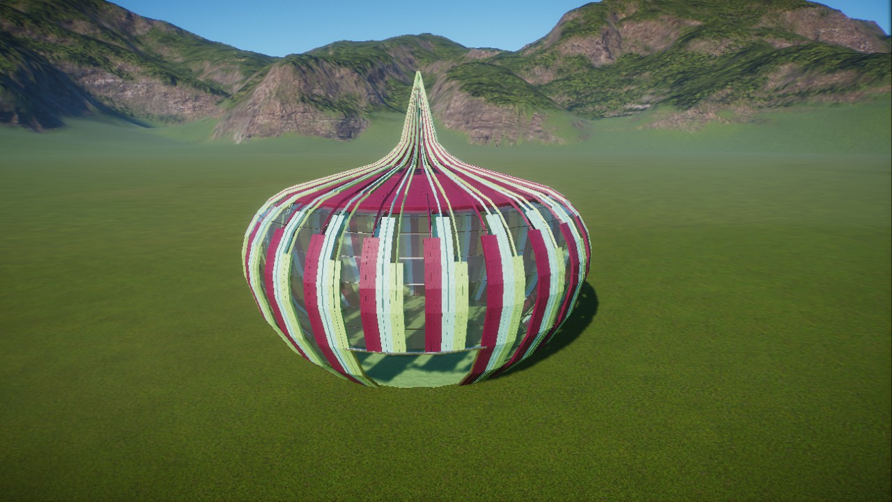 Onion shaped shelter