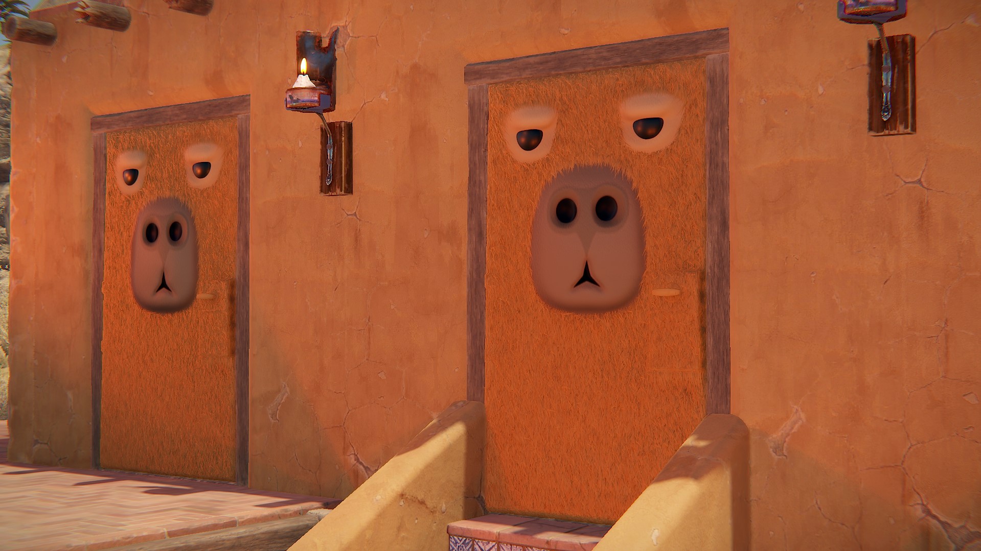 Capybara Door