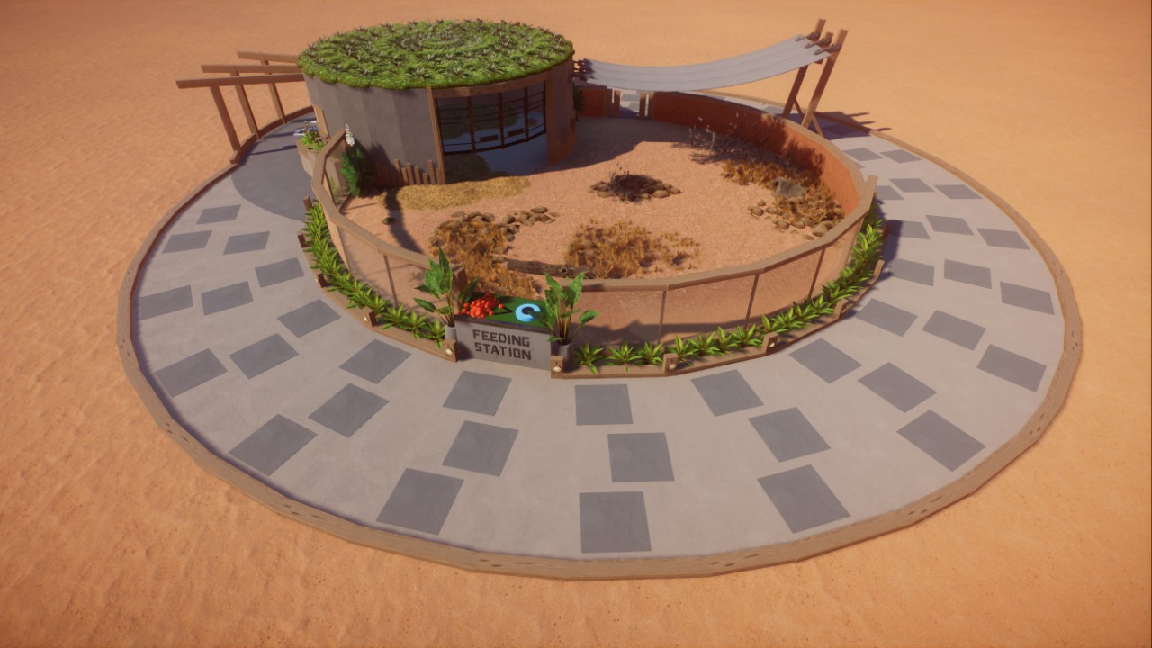 Small Circular Habitat by Adamup