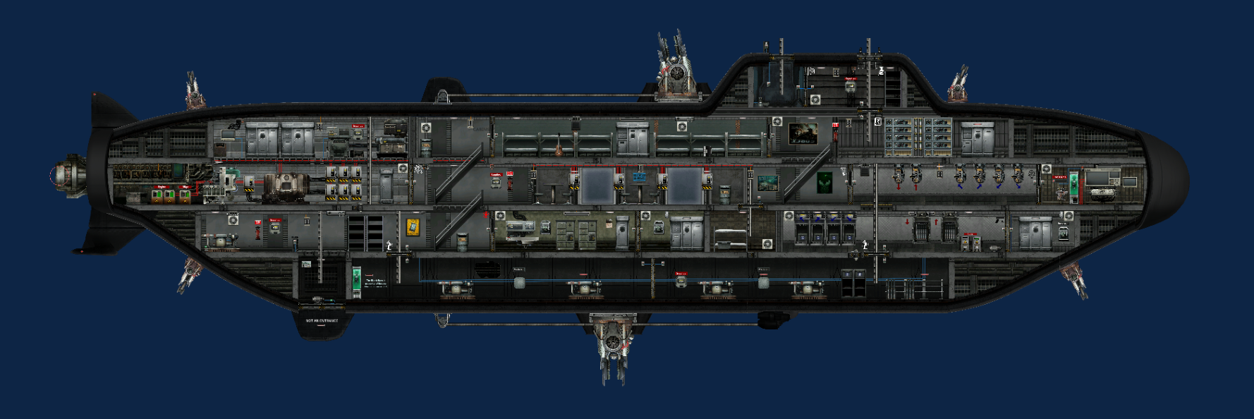 [EMS] The Black Bass fixed – Barotrauma Mod