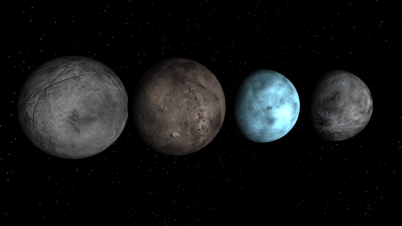 Most Realistic Uranus Moons Models