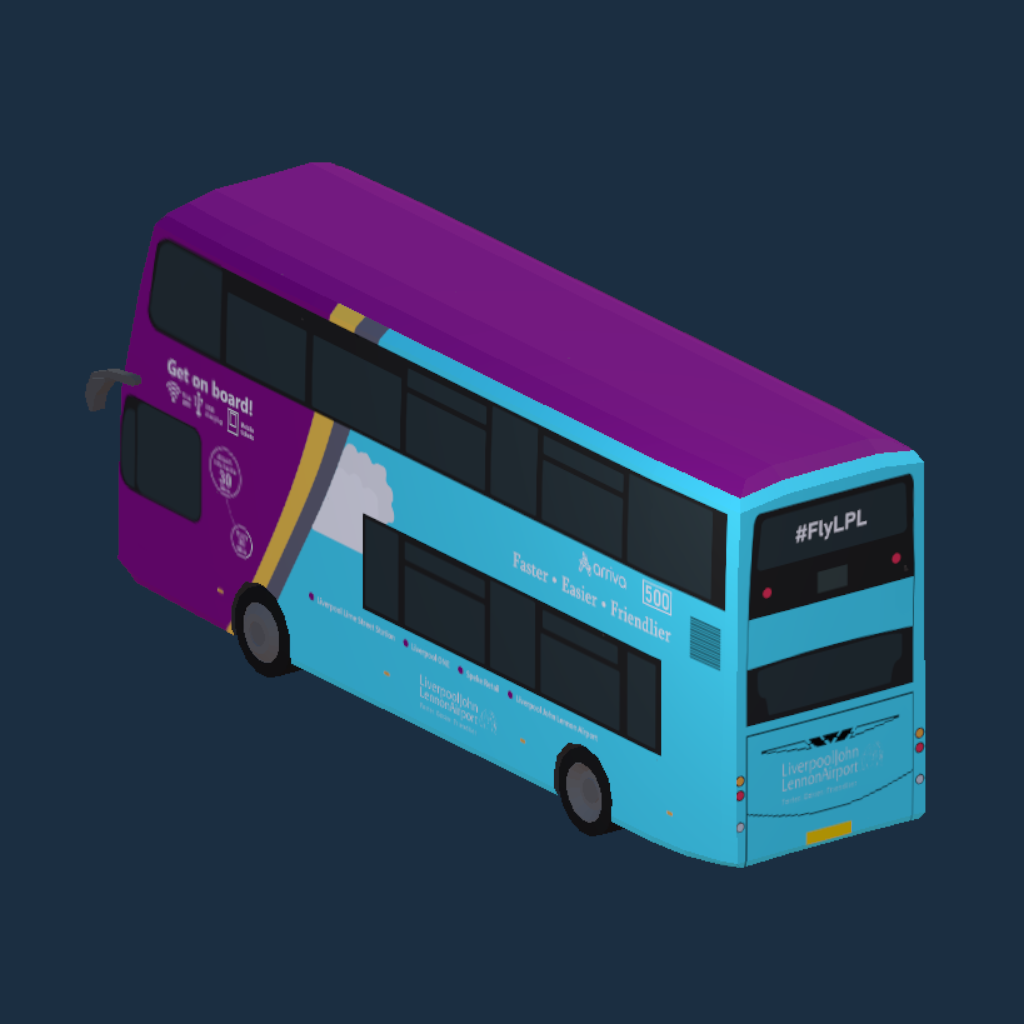 Arriva Merseyside 500 DB300 (B9TL)