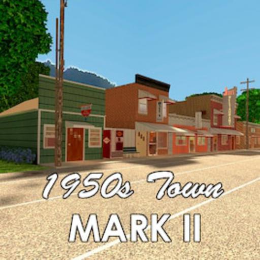 1950s town