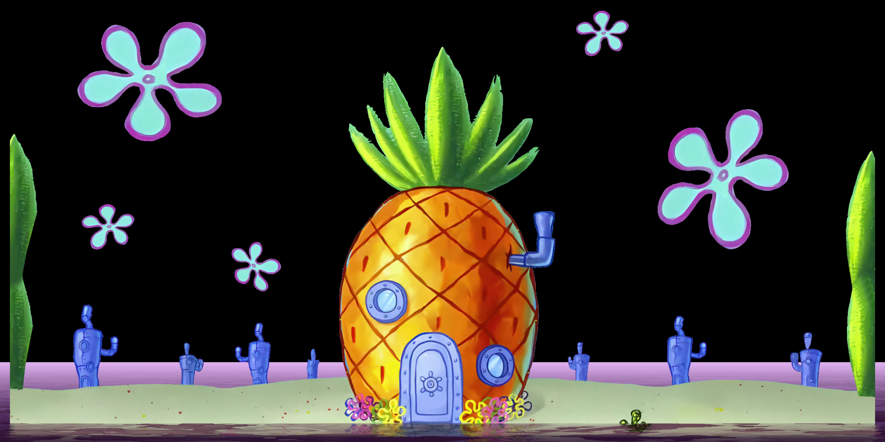 R! Pineapple under the sea