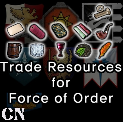 Trade Resource for Force of Order CN
