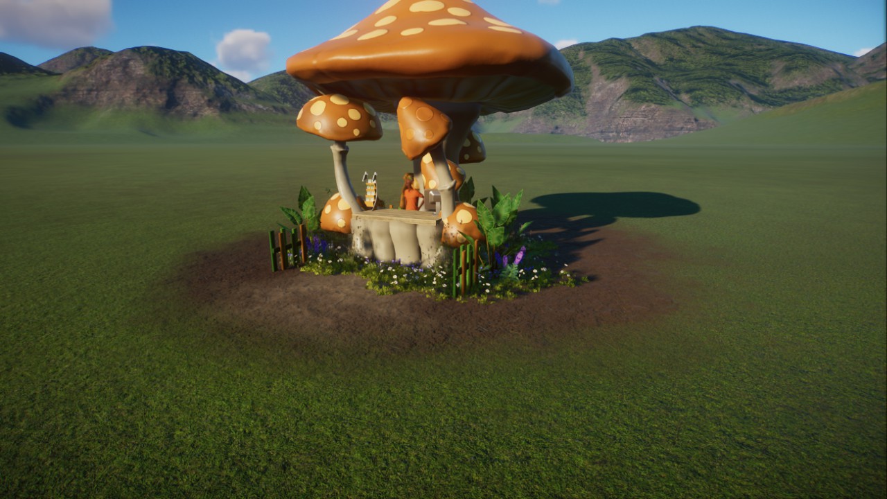 Nomja´s Pilz/Mushroom Infostand