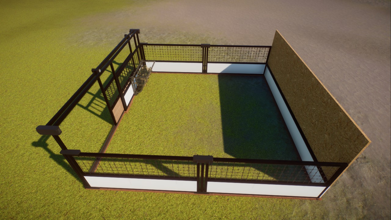 Modular barn stall kit preview