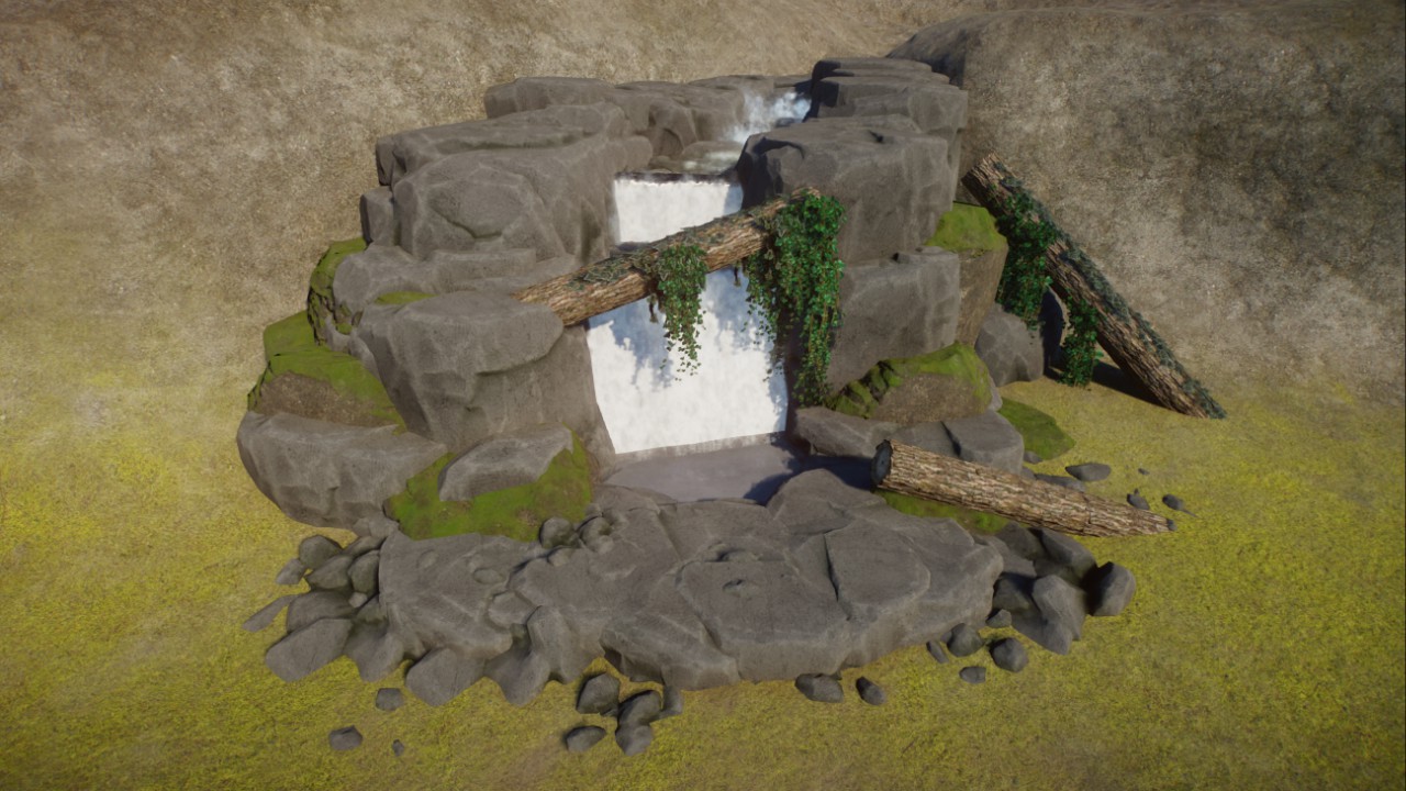 Tiered waterfall preview