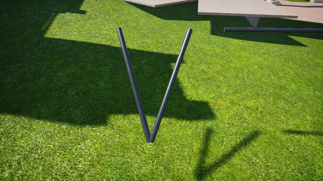 Intamin Angled Truss Tie