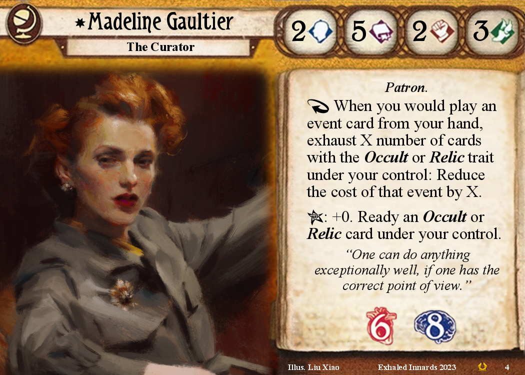 arkham horror relic cards The Card Game Shattered Aeons Mythos Pack Custom Cards] Wheel of Time