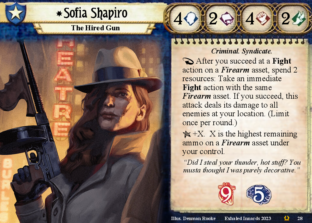 Workshop di Steam::Arkham Horror LCG: City of Secrets Investigator Pack