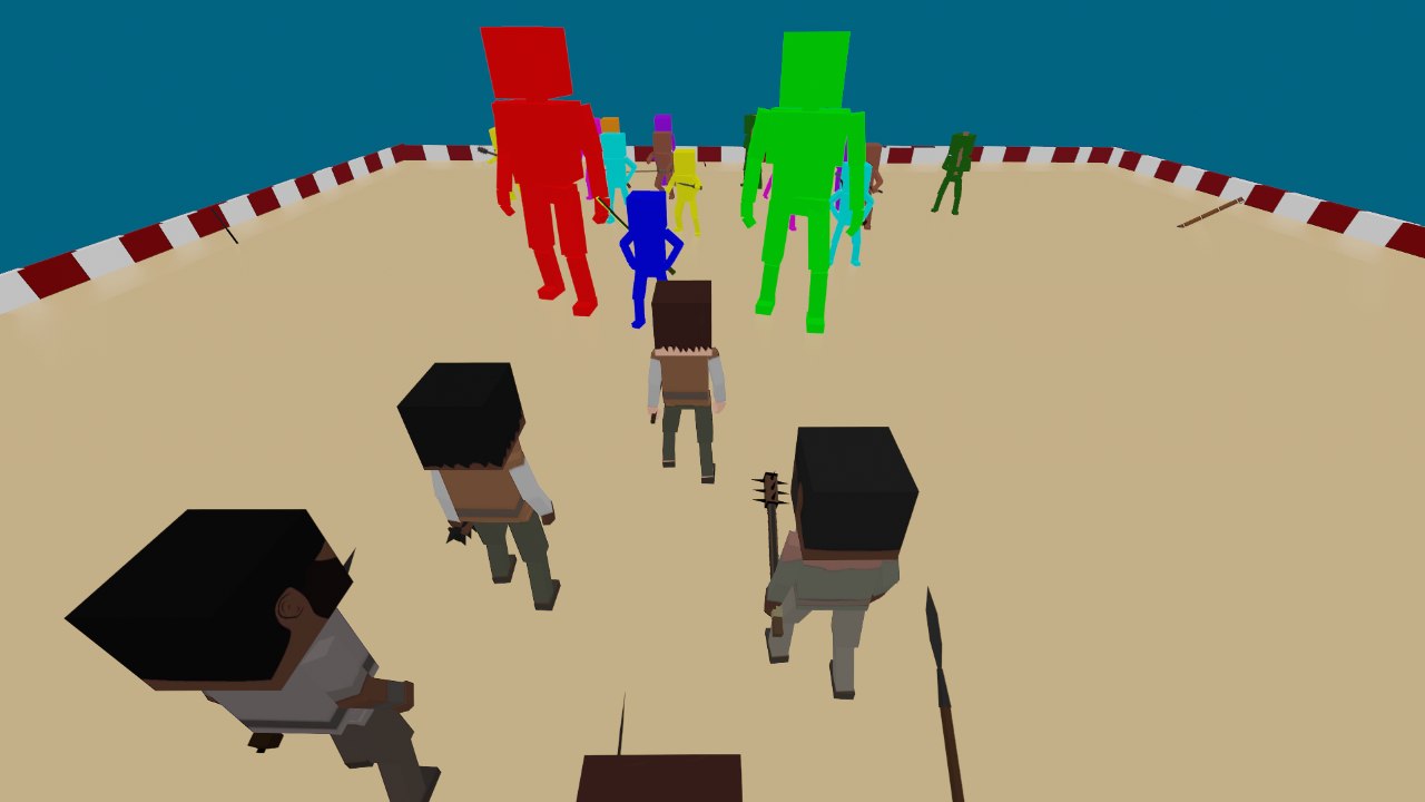 Blue stickman vs Me Part 1