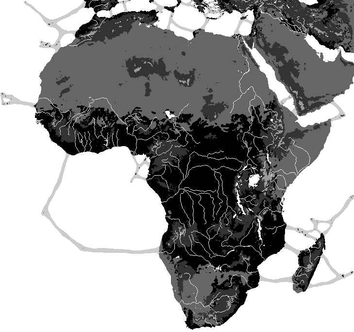 Advanced Africa Map