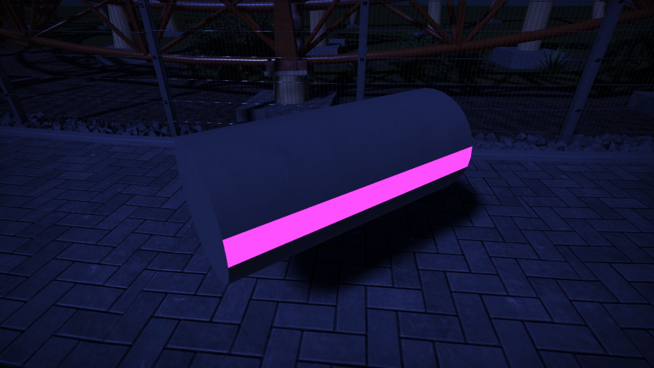 Intamin Bottom Spine Neon 1m New Gen