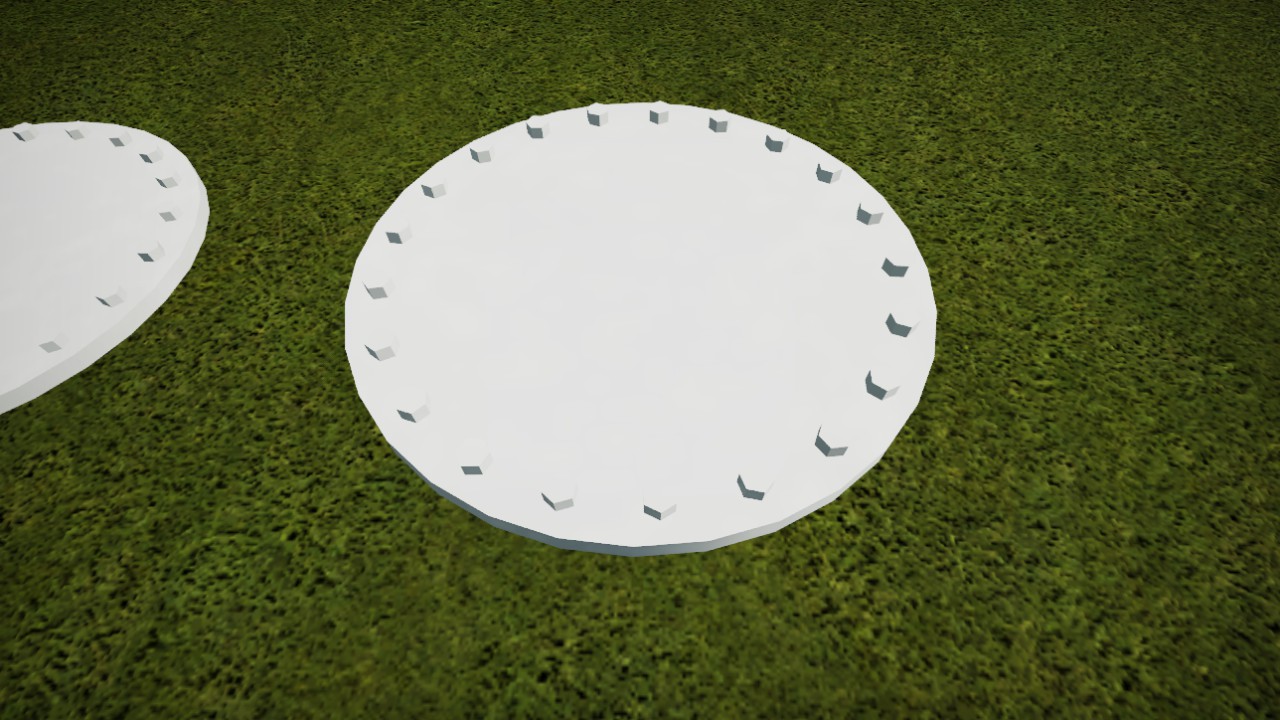 B&M Support Flange 74cm V2