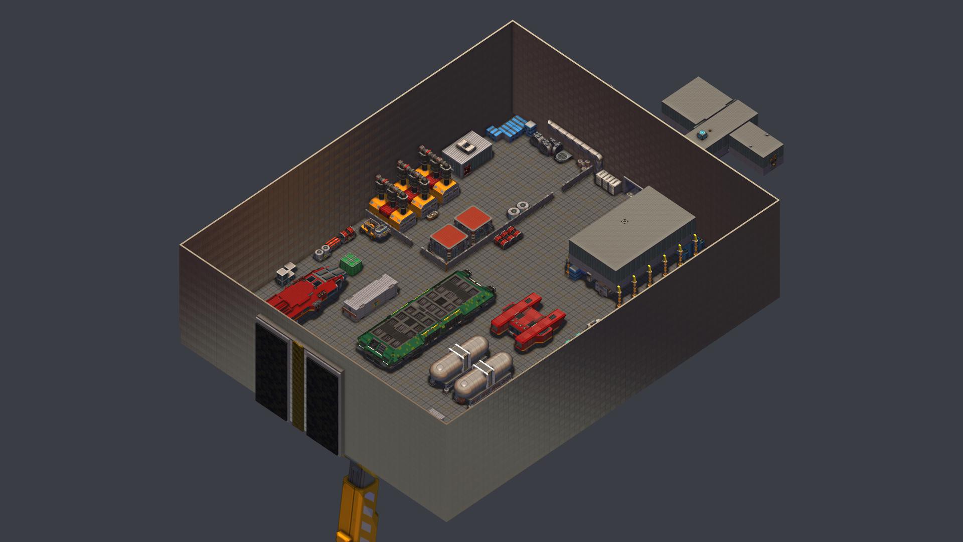 HIDE and SEEK map space garage NEW !