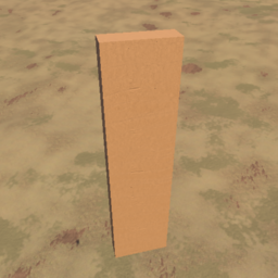 wooden breakble plank