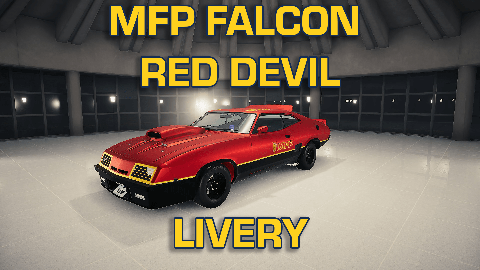 MFP Interceptor Red Devil Livery for Ford Falcon XB