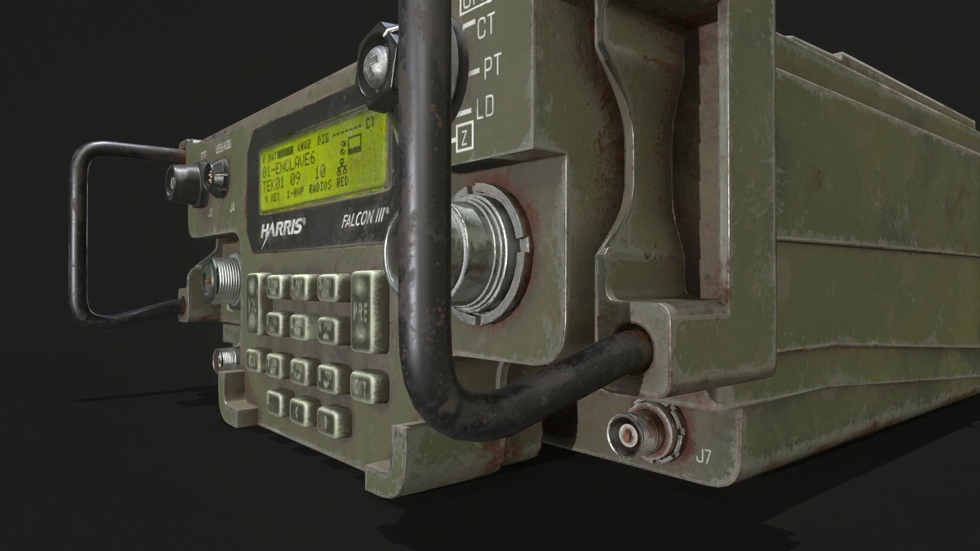 U.S ARMY Radio Backpack Functionality