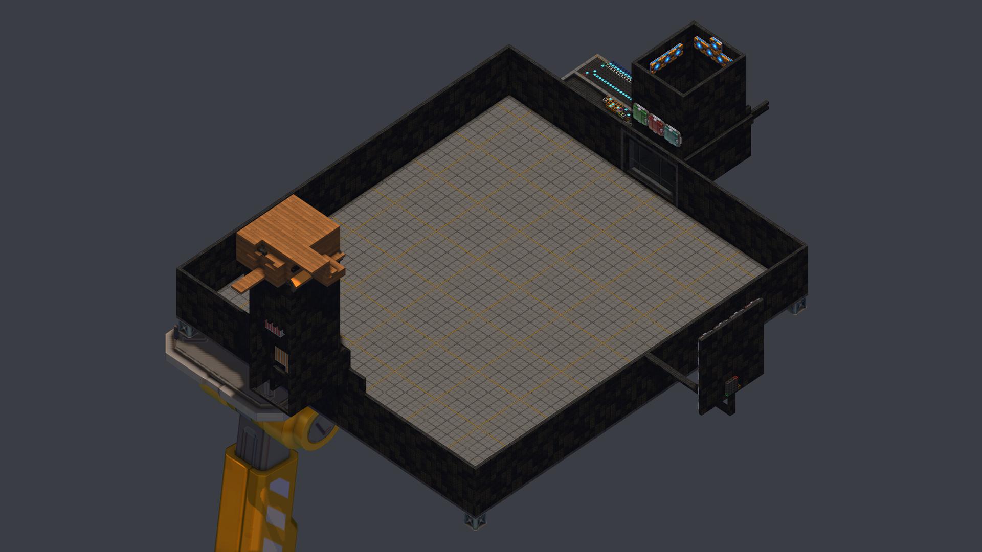 20 Stage bot fighting arena