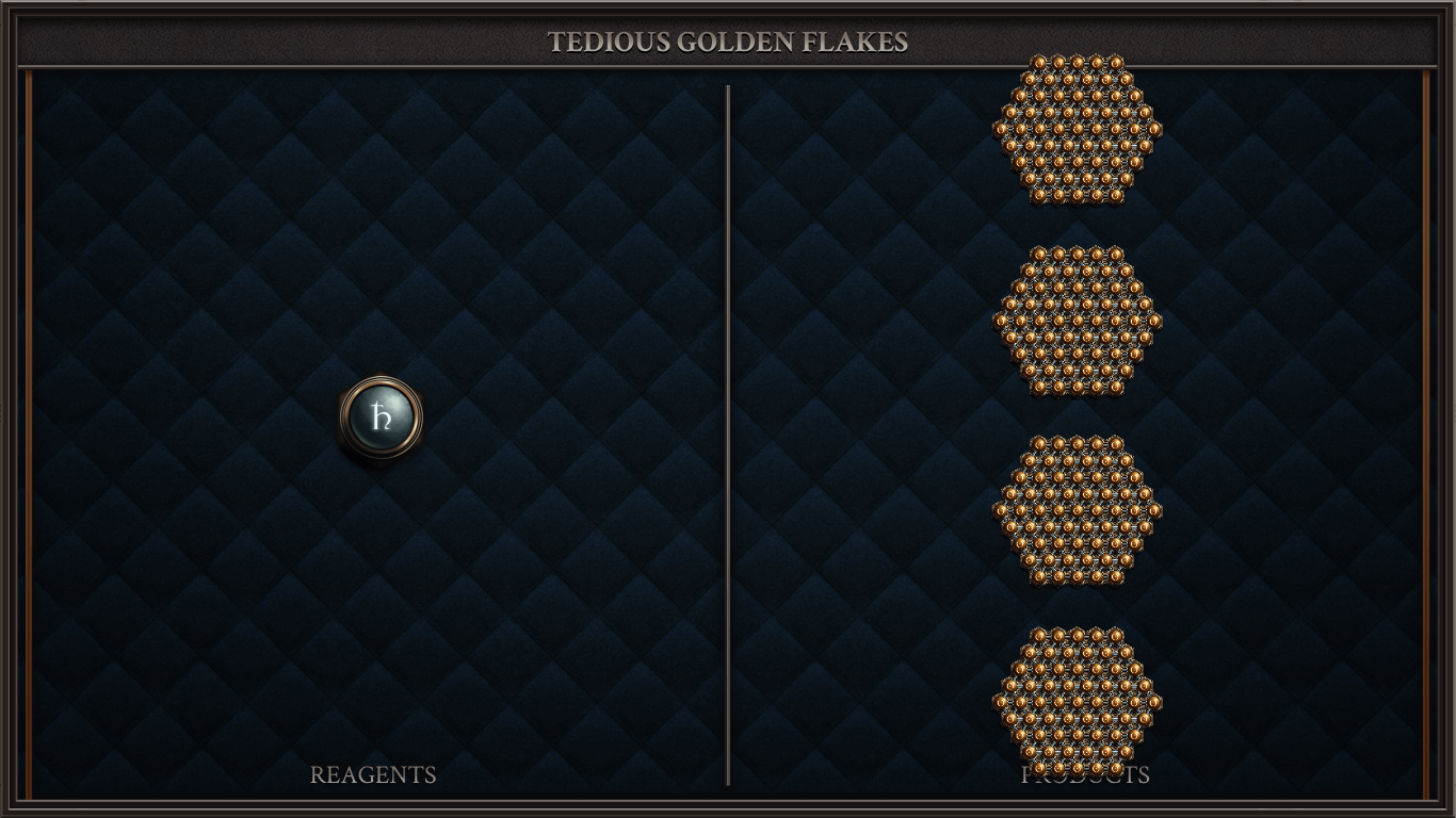 TEDIOUS GOLDEN FLAKES