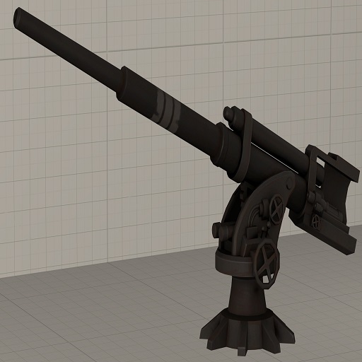 Team Fortress 2 Enhanced Anti-Aircraft Battery (Prop)