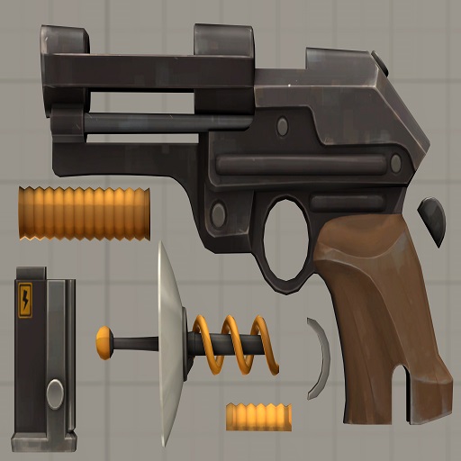 Team Fortress 2 Enhanced The Death Ray (Prop)