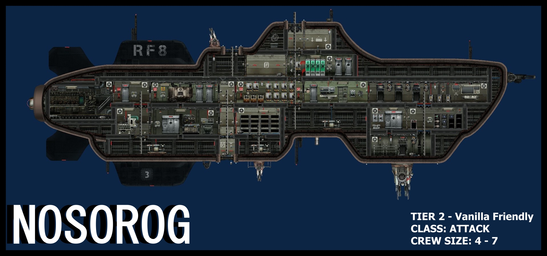 Nosorog (Tier 2 - Vanilla Friendly) – Barotrauma Mod