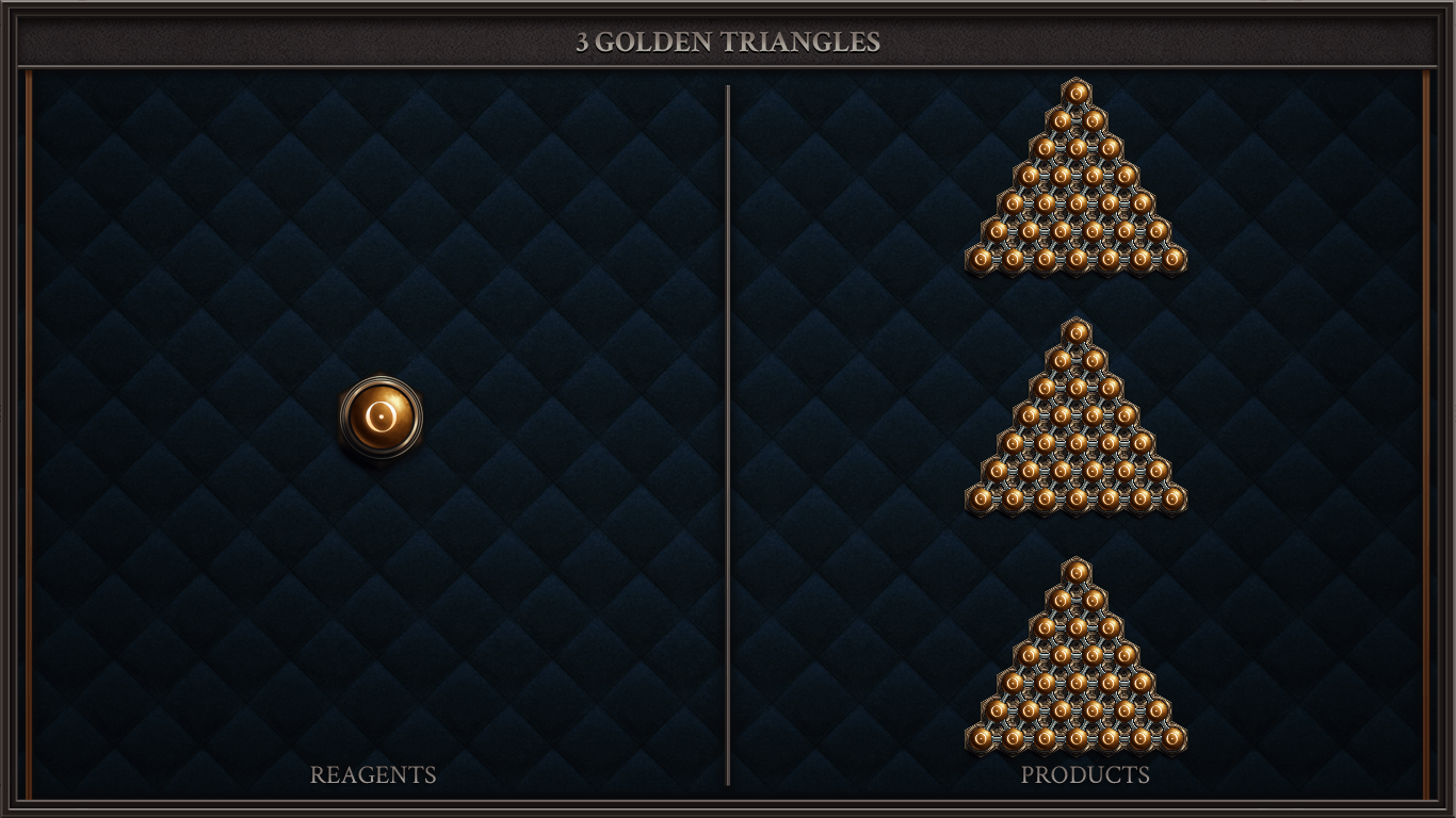 3 GOLDEN TRIANGLES