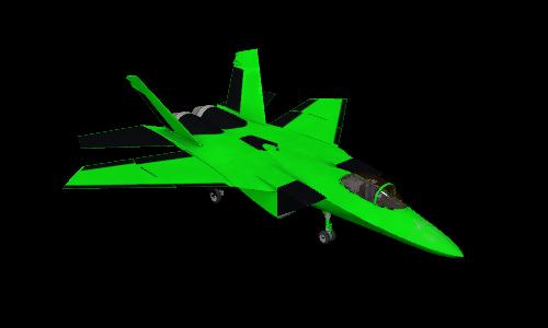 Green and Black F/A-26B