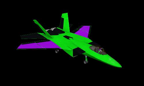 Green Black Purple F/A-26B