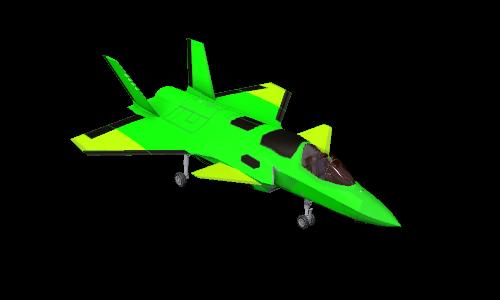 Green Black Lime F-45A