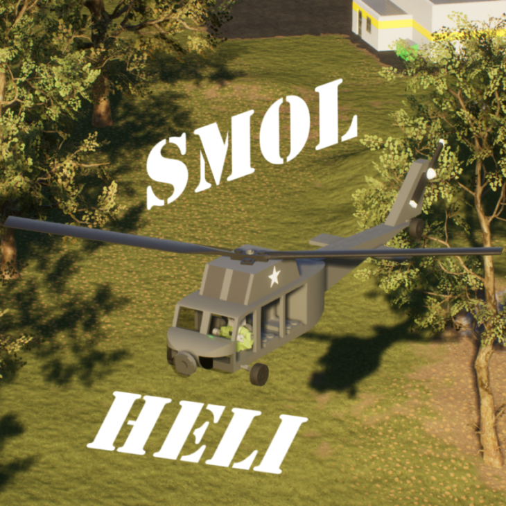 Smol Heli for Conquest (120 Bricks)