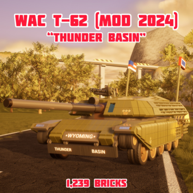 WAC T-62 (Mod 2024) "Thunder Basin" MBT