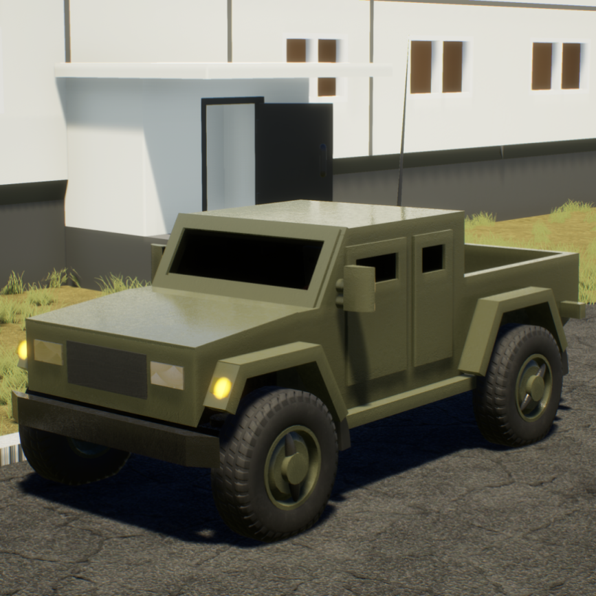 (Conquest) M2023-A (Armored Car) 216 Bricks