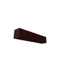 pole ceiling 25cm x 5cm x5cm Spruce Reddish