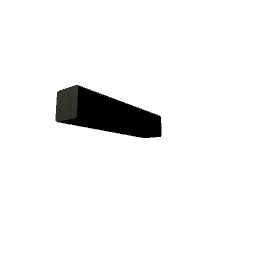 pole ceiling 25cm x 5cm x5cm Brushed Alu