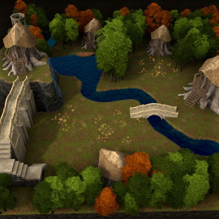 Small Elven Village preview