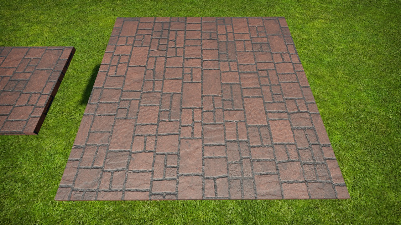 Stone Paving Floor 2m